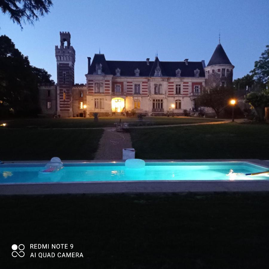 La Tour Carree D'Un Chateau Auzouer-en-Touraine Dış mekan fotoğraf