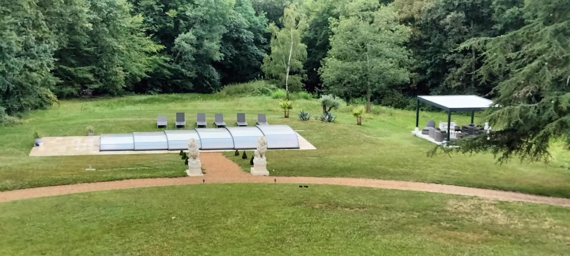 La Tour Carree D'Un Chateau Auzouer-en-Touraine Dış mekan fotoğraf